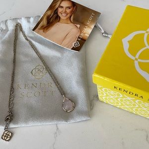 Kendra Scott Rose Quartz Necklace Pendant